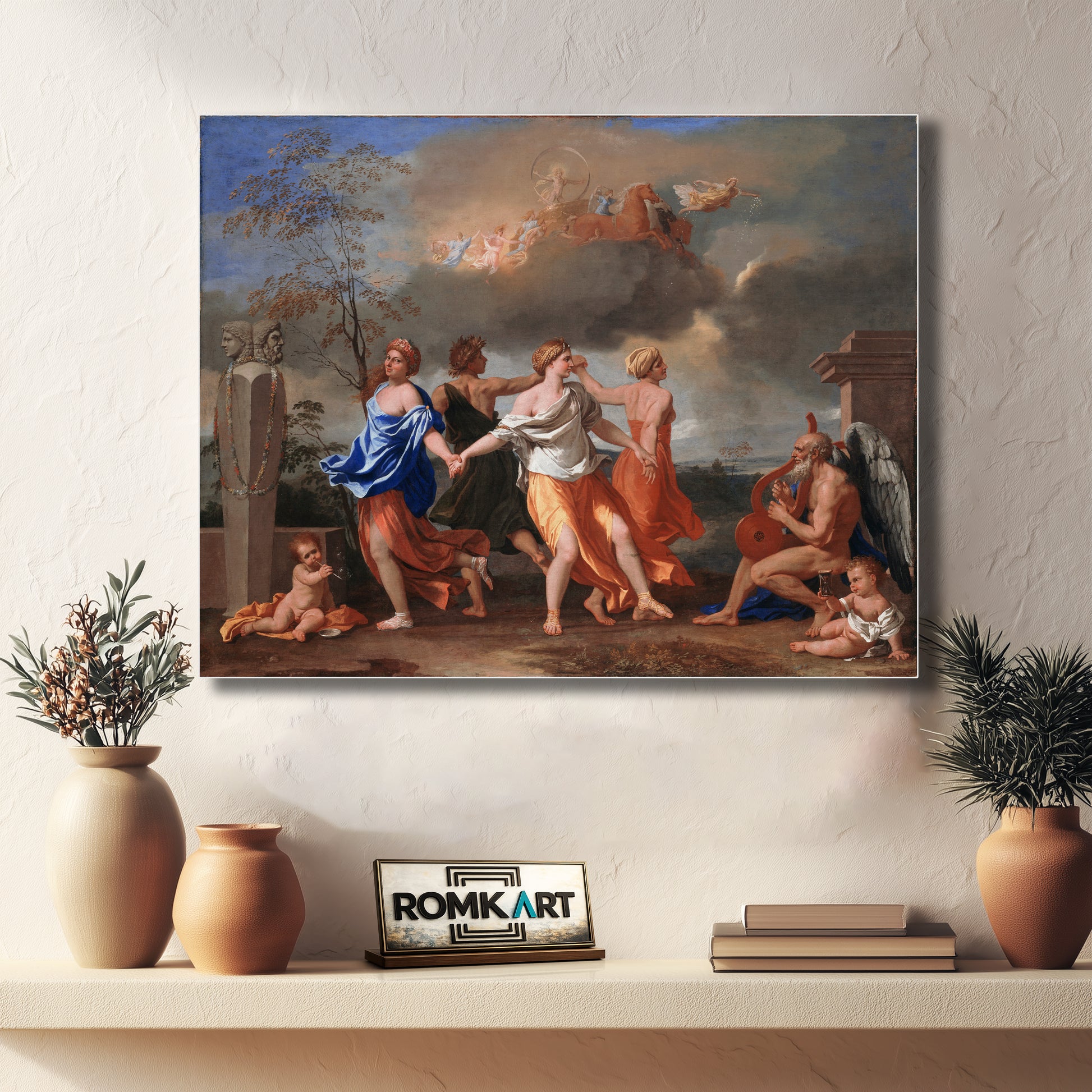 Nicolas Poussin A Dance To The Music Of Time&nbsp;1634-1636 – Reproduction