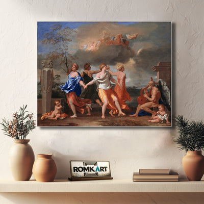 Nicolas Poussin A Dance To The Music Of Time&nbsp;1634-1636 – Reproduction