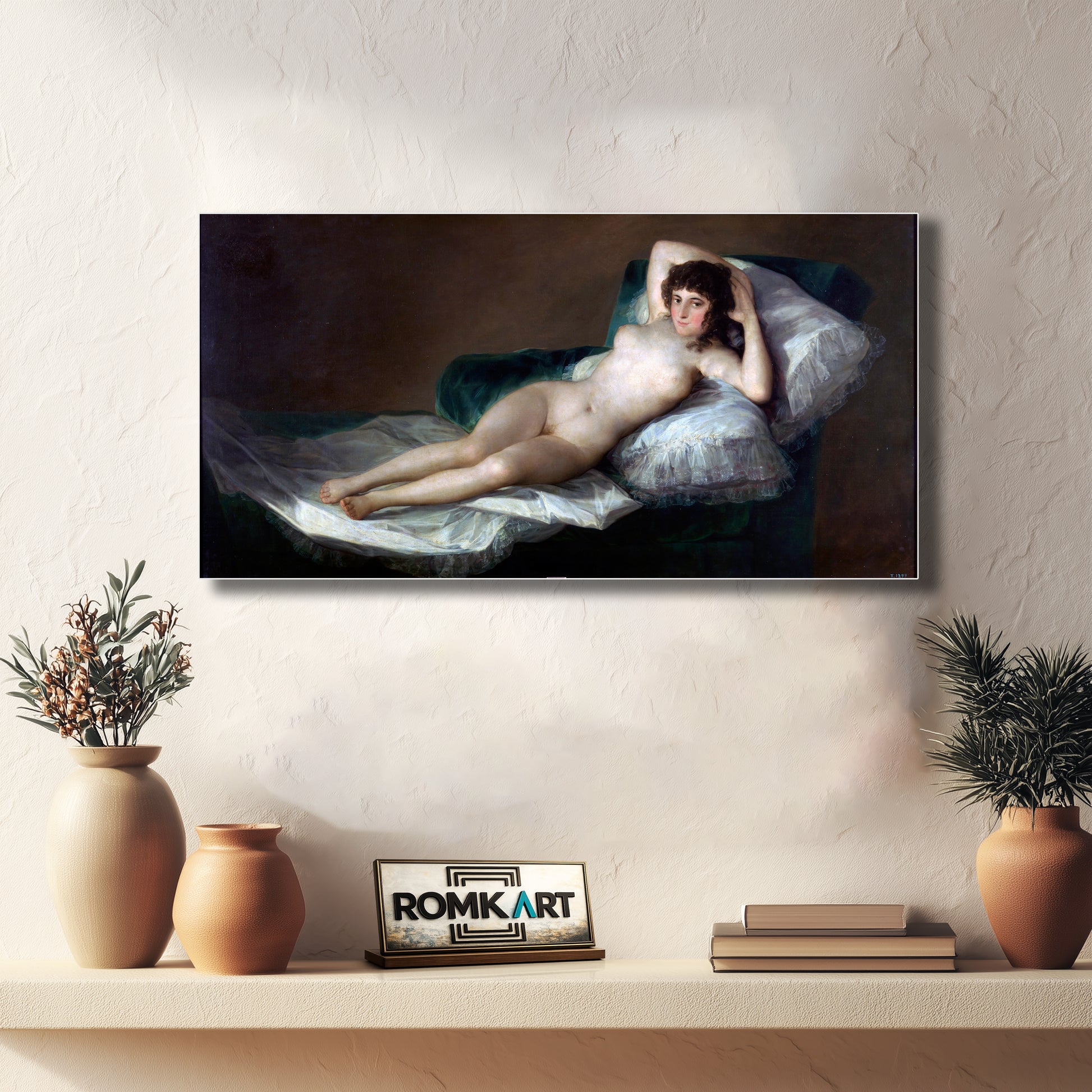 Francisco Goya The Naked Maja 1797-1800 – Reproduction
