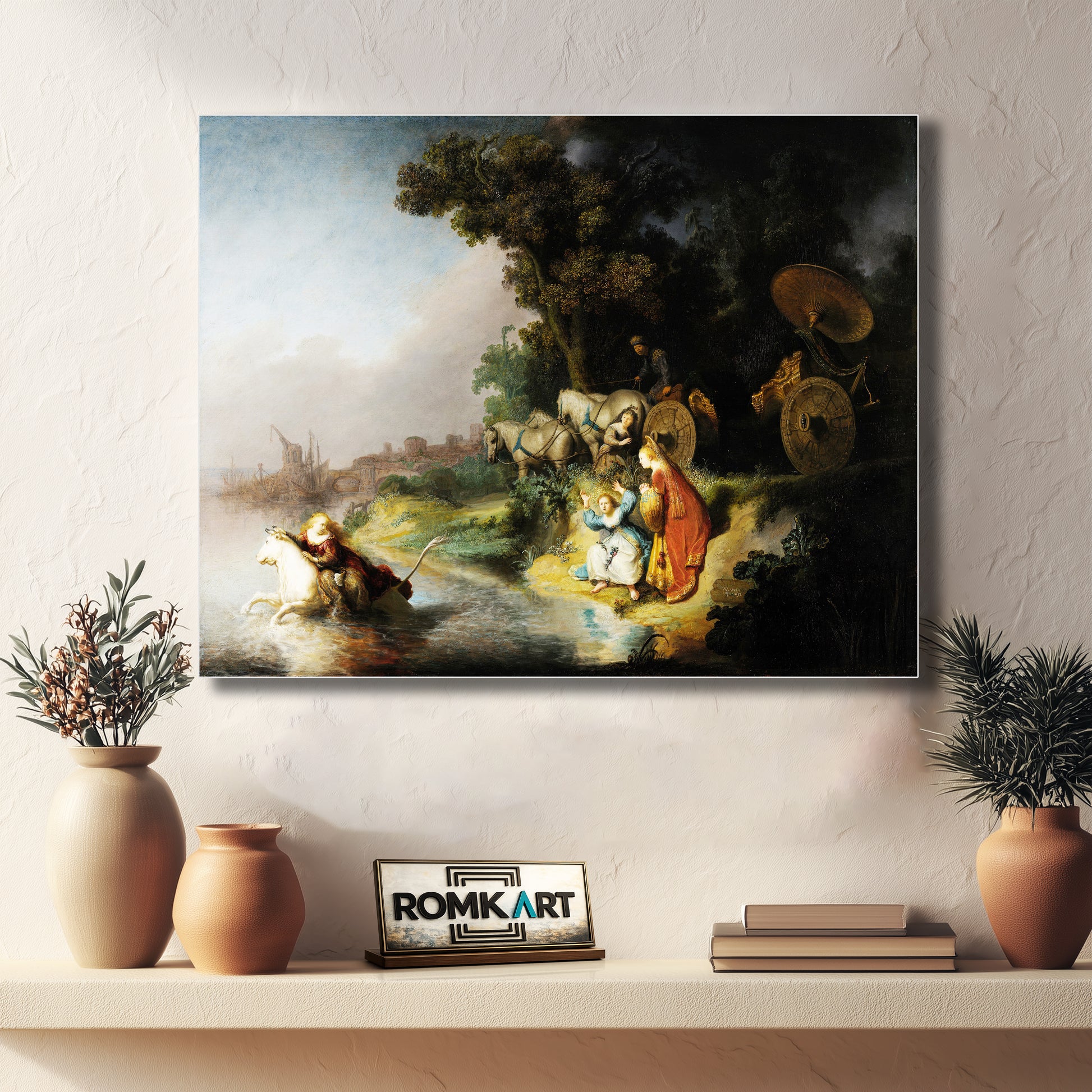 Rembrandt The Abduction Of Europa – Reproduction