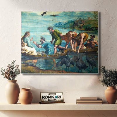 Raphael The Miraculous Draft Of Fishes 1515 Raphael Cartoons – Reproduction