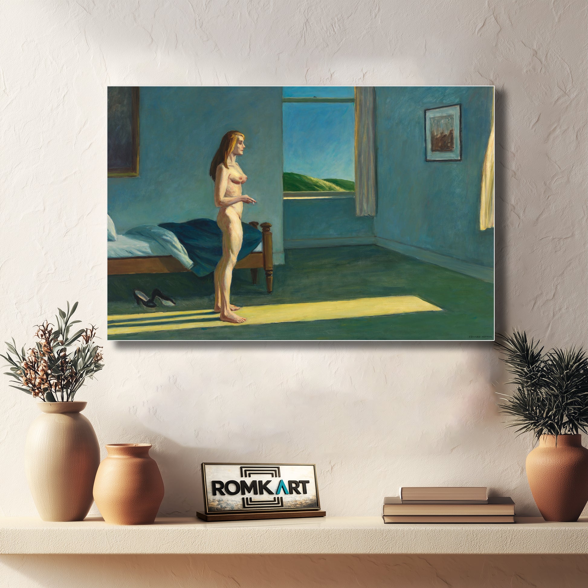 Edward Hopper A Woman In The Sun 1961 – Reproduction