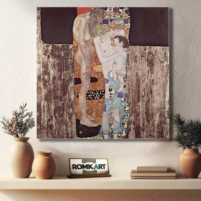 Gustav Klimt The Three Ages Of Woman 1905 – Reproduction