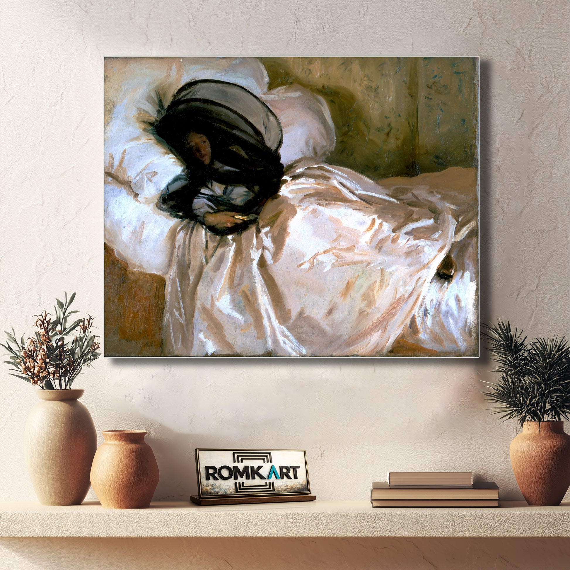 John Singer Sargent The Mosquito Net 1912 Art In The White House – Reproduction