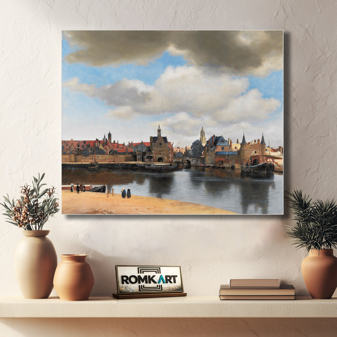 Johannes Vermeer View Of Delft – Reproduction