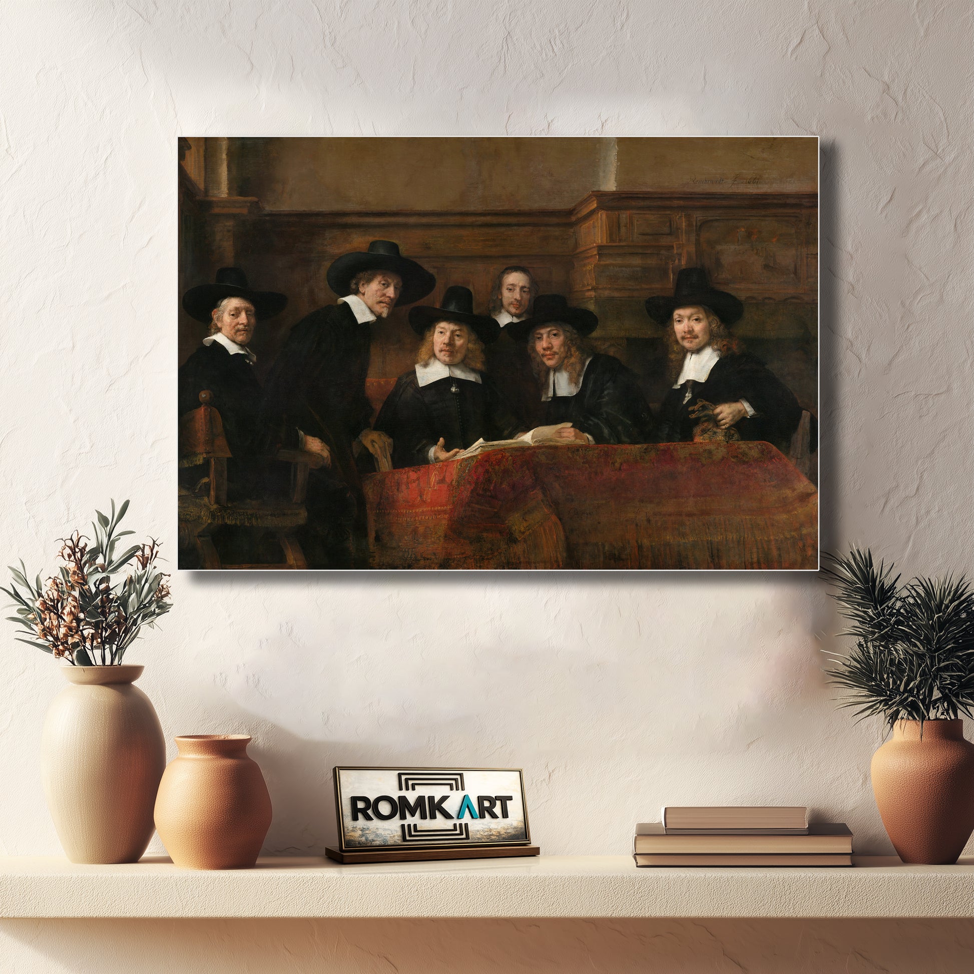 Rembrandt The Syndics 1662 – Reproduction