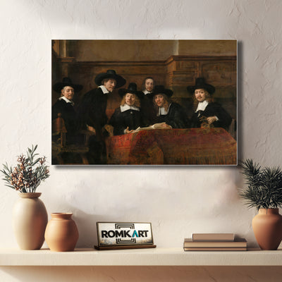 Rembrandt The Syndics 1662 – Reproduction