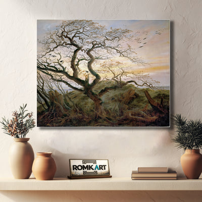 Caspar David Friedrich The Tree Of Crows 1822 – Reproduction