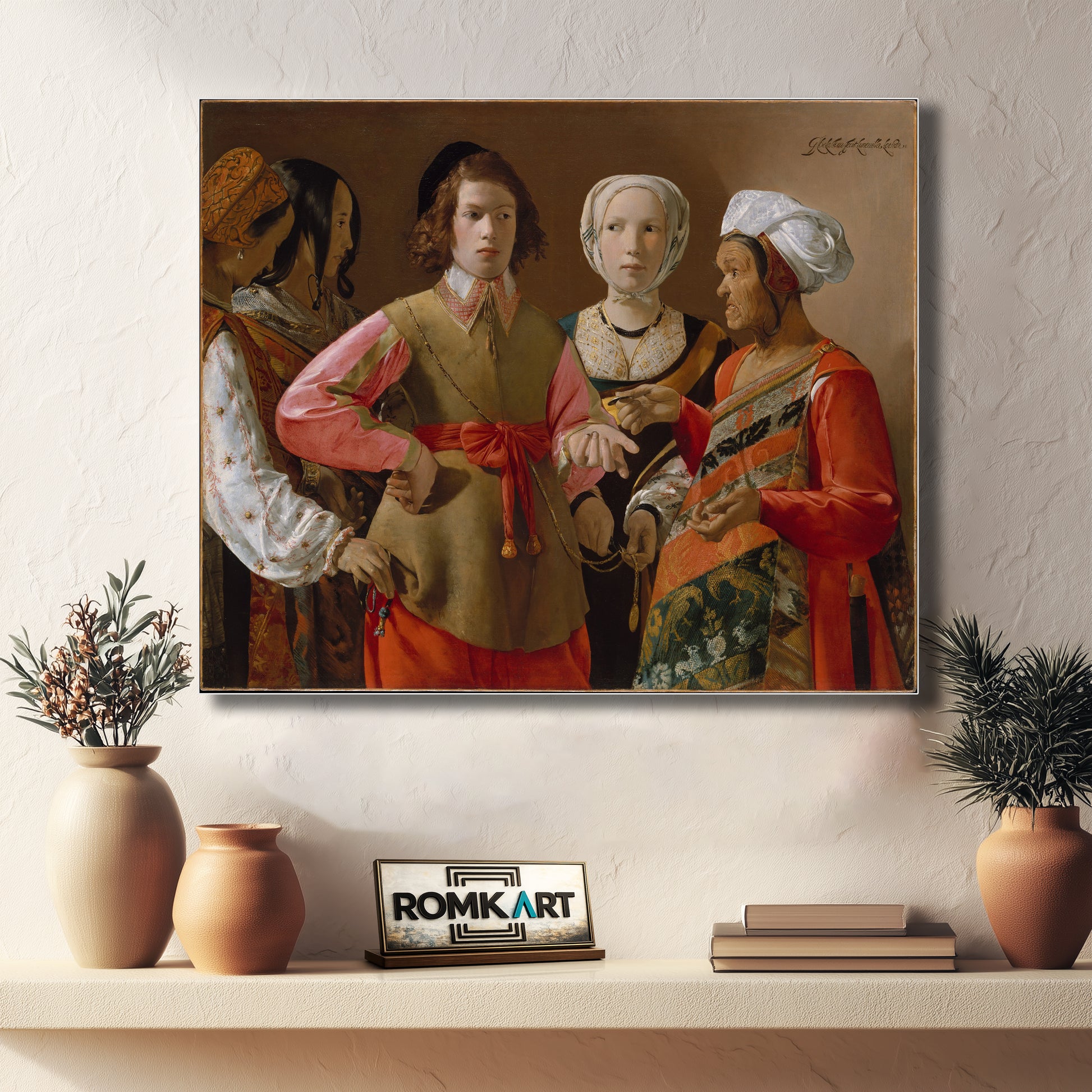 Georges De La Tour The Fortune Teller – Reproduction