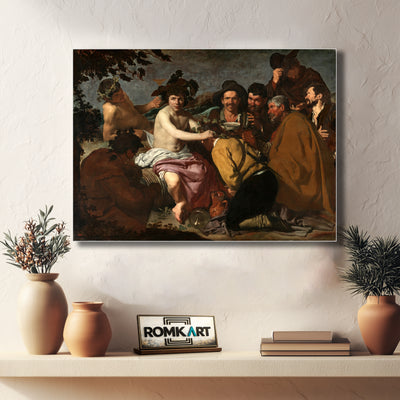 Diego Velazquez The Triumph Of Bacchus Or Los Borrachos 1628-1629 – Reproduction