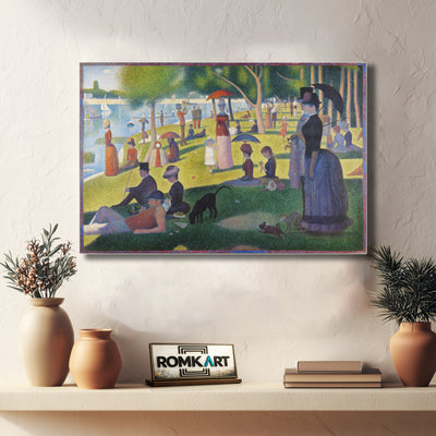 Georges Seurat A Sunday Afternoon On The Island Of La Grande Jatte 1884 -1886 – Reproduction