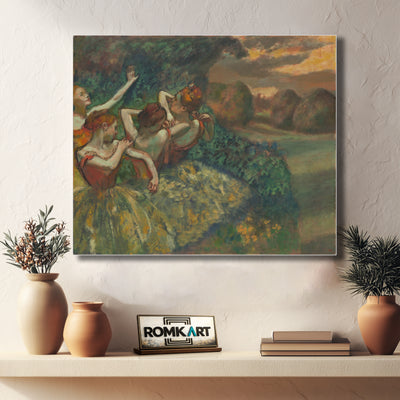 Edgar Degas Four Dancers C 1899 – Reproduction