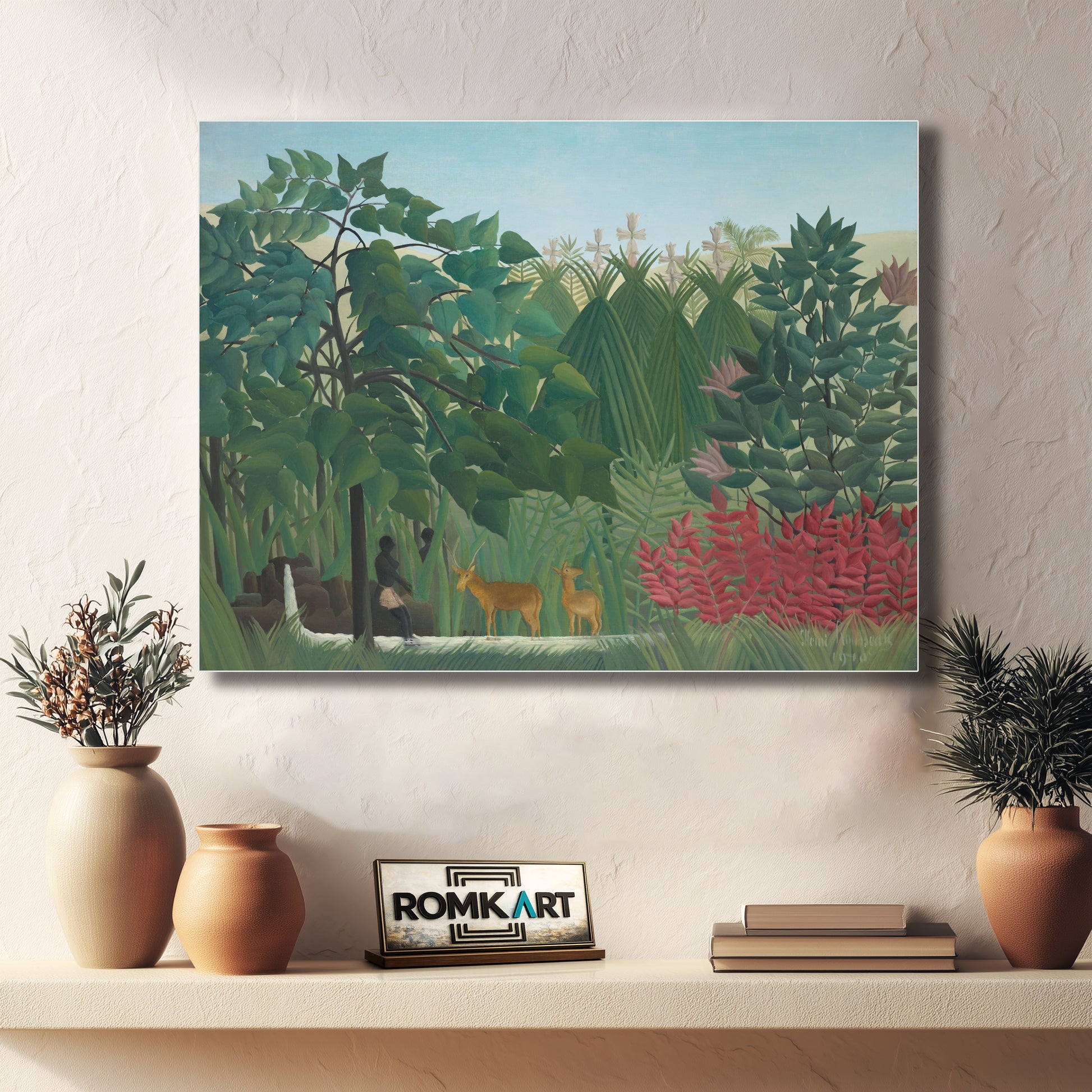 Henri Rousseau The Waterfall 1910 – Reproduction