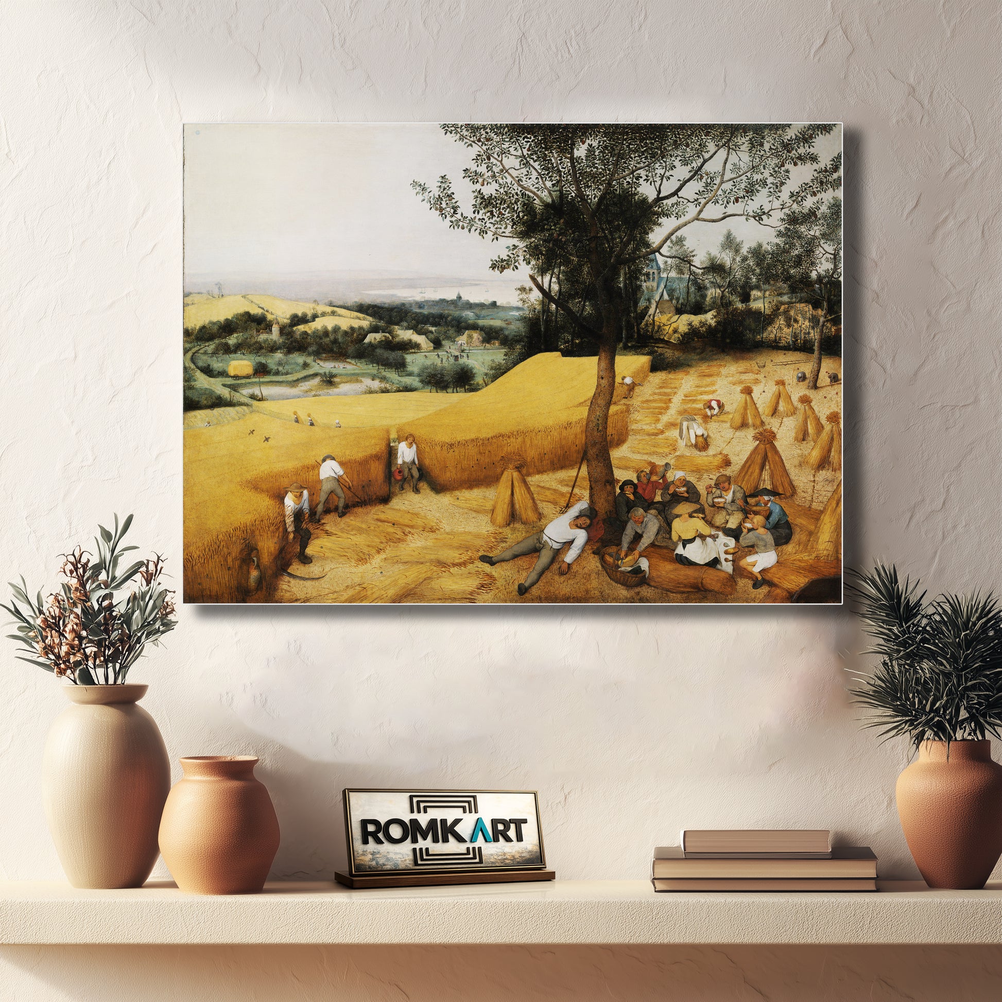 Pieter Bruegel The Elder The Harvesters 1565 – Reproduction