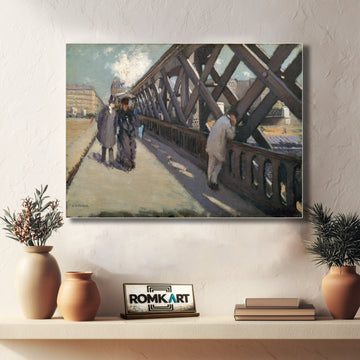 Gustave Caillebotte Le Pont De L'Europe -the Europe Bridge 1876 – Reproduction