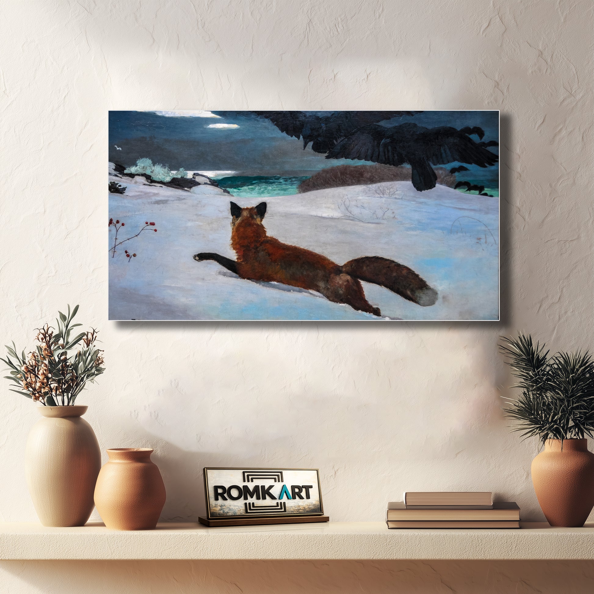Winslow Homer The Fox Hunt 1893 – Reproduction