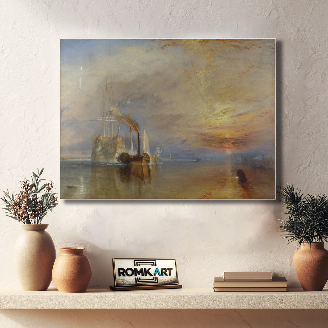 William Turner The Fighting Temeraire 1839 – Reproduction