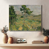 Paul Cezanne Mont Sainte-victoire And The Viaduct Of The Arc River Valley 1882-1885 – Reproduction