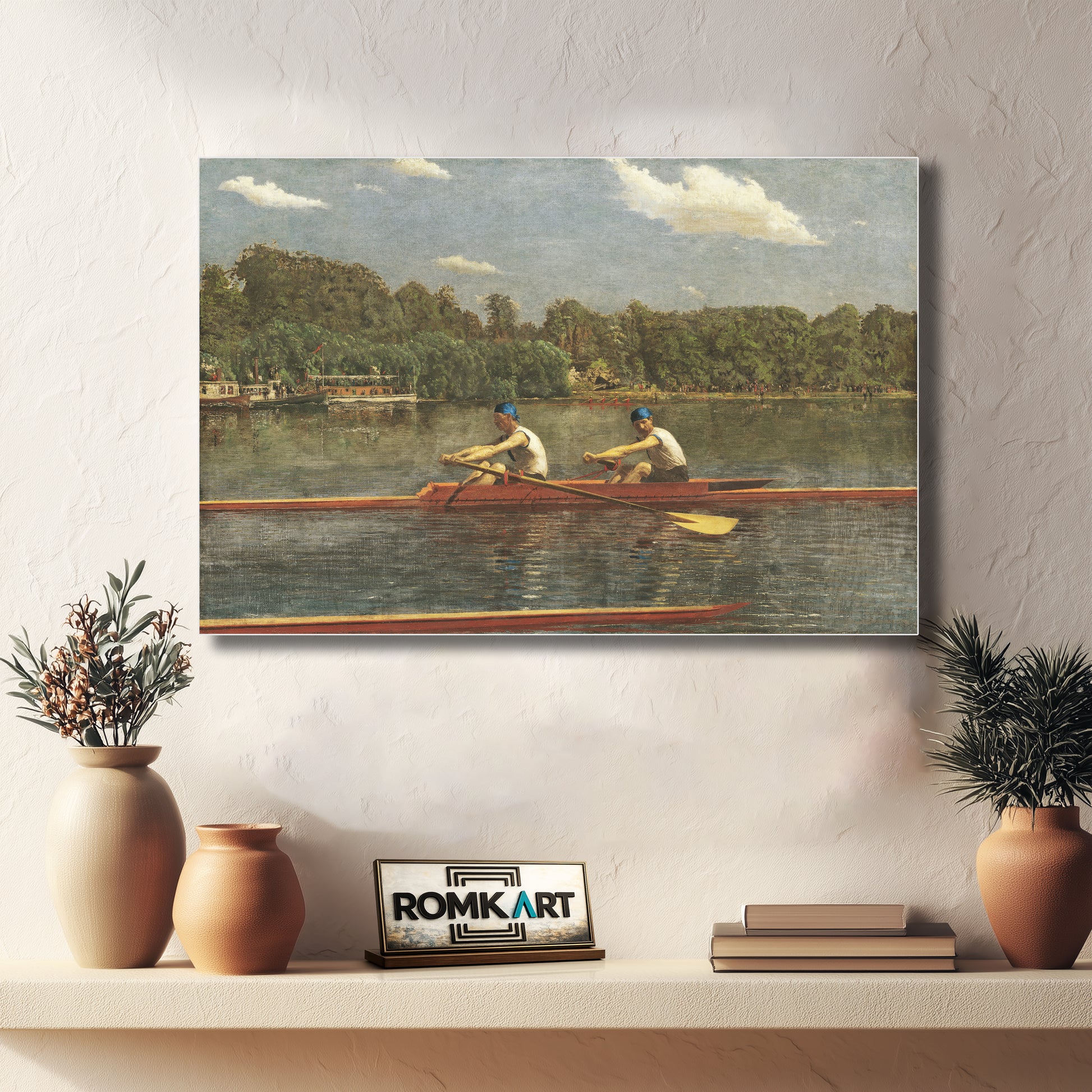 Thomas Eakins The Biglin Brothers Racing 1872 – Reproduction