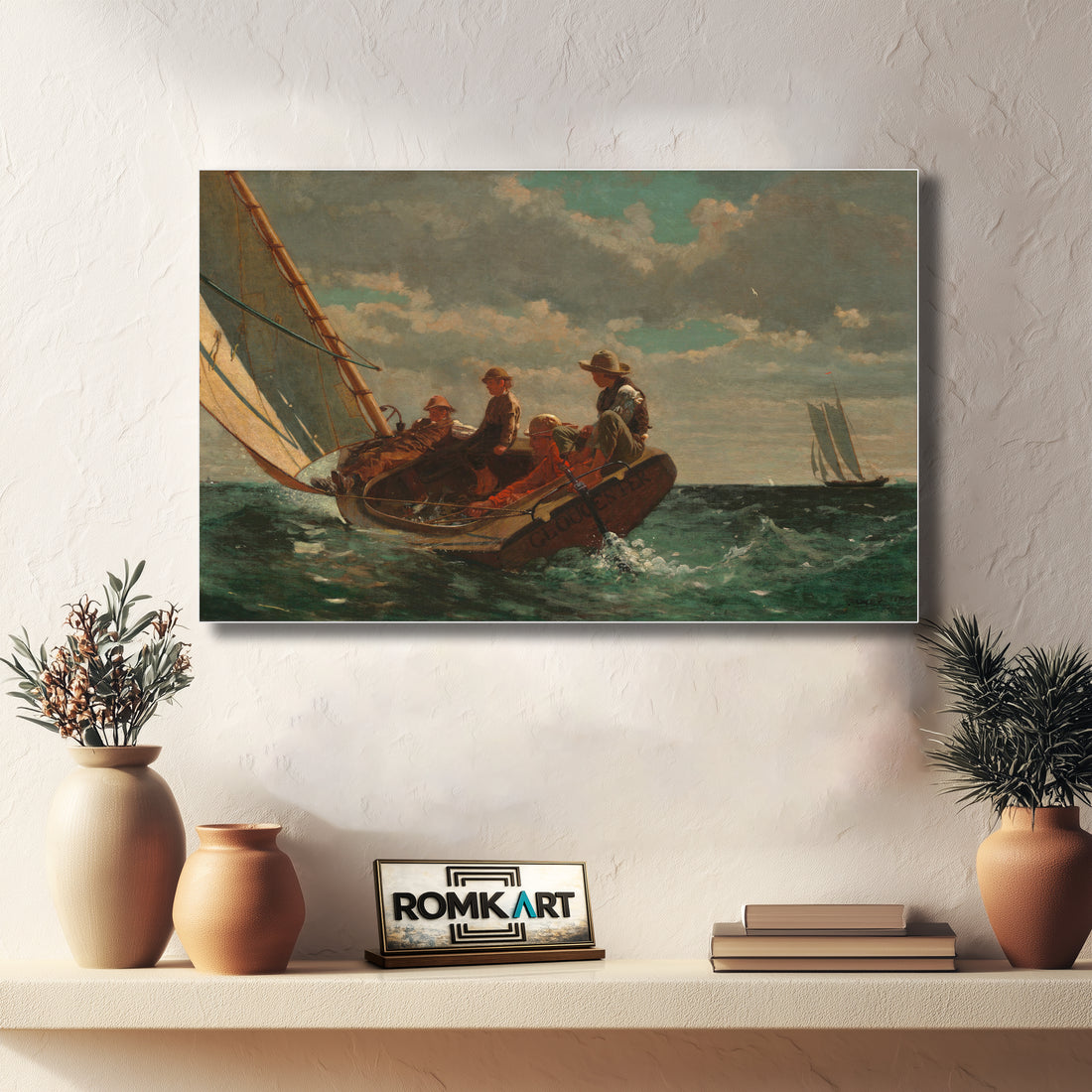 Winslow Homer Breezing Up 1873 – Reproduction