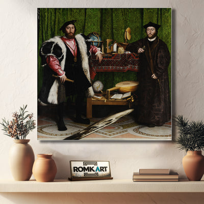 Hans Holbein The Younger The Ambassadors 1553 – Reproduction