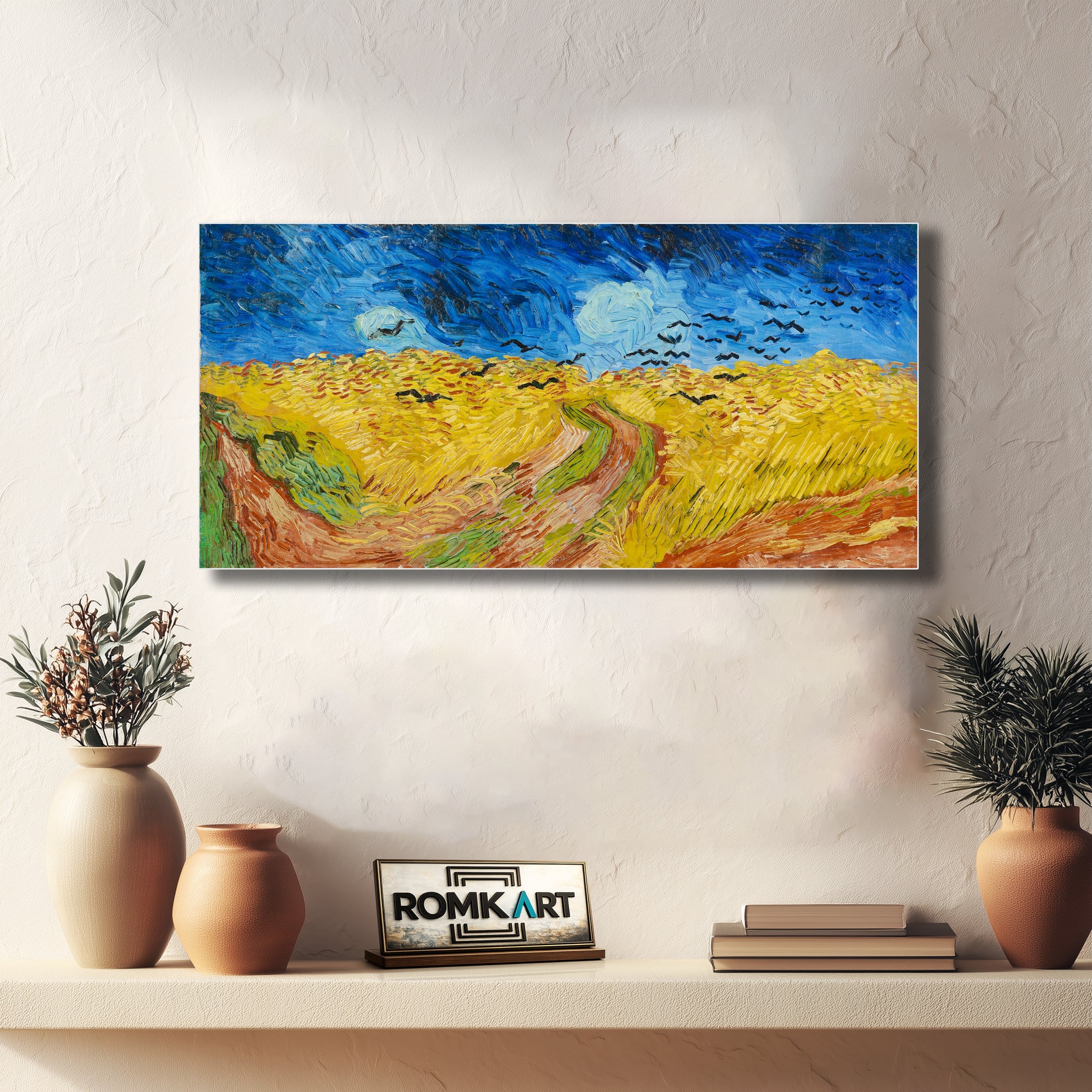 Vincent Van Gogh Wheatfield With Crows 1890 – Reproduction