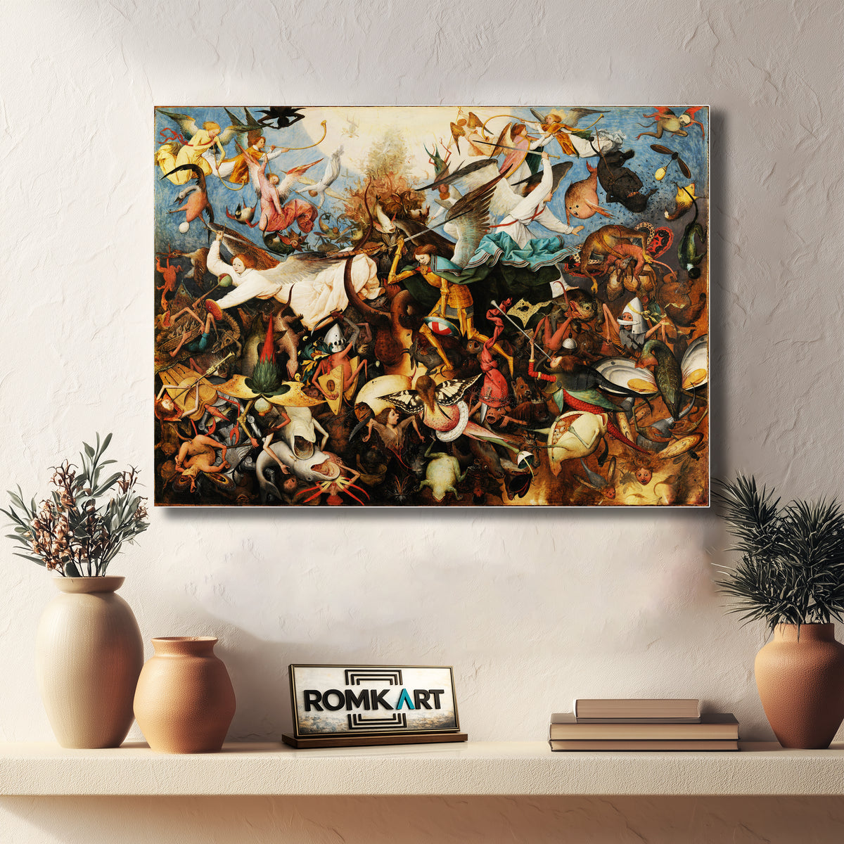 Pieter Bruegel The Elder The Fall Of The Rebel Angel 1562 – Reproduction