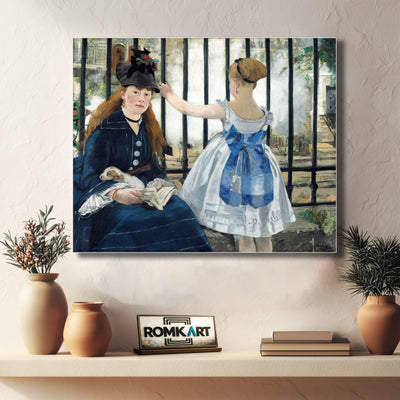 Edouard Manet Le Chemin De Fer 1873 – Reproduction