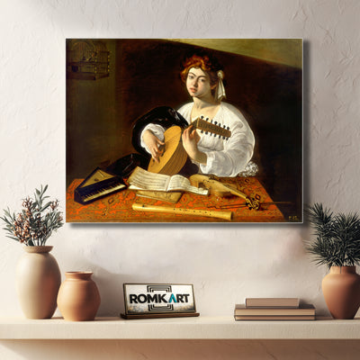 Caravaggio The Lute Player 1600 – Reproduction