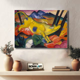 Franz Marc Yellow Cow 1911 – Reproduction