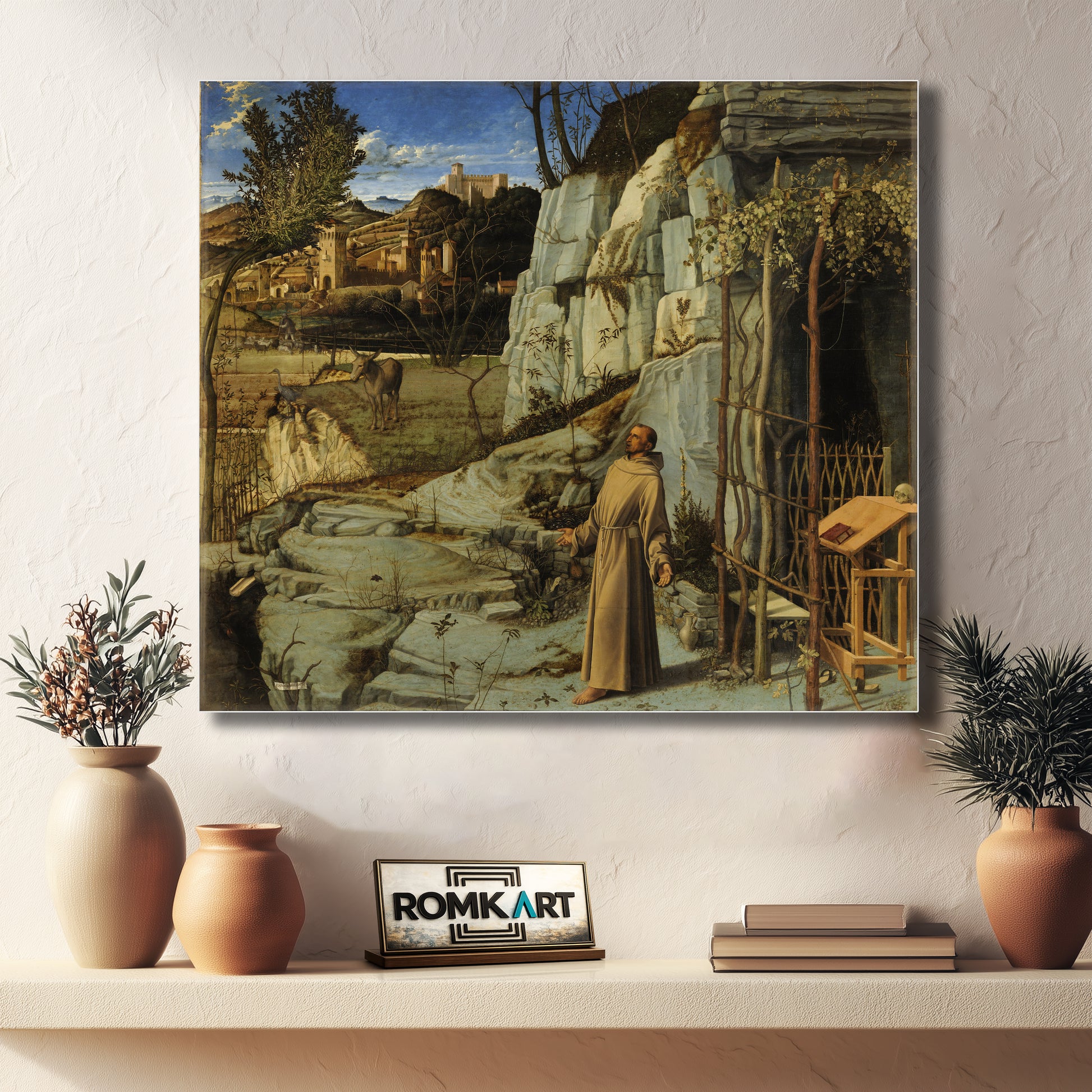 Giovanni Bellini Saint Francis In The Desert 1475-1478 – Reproduction