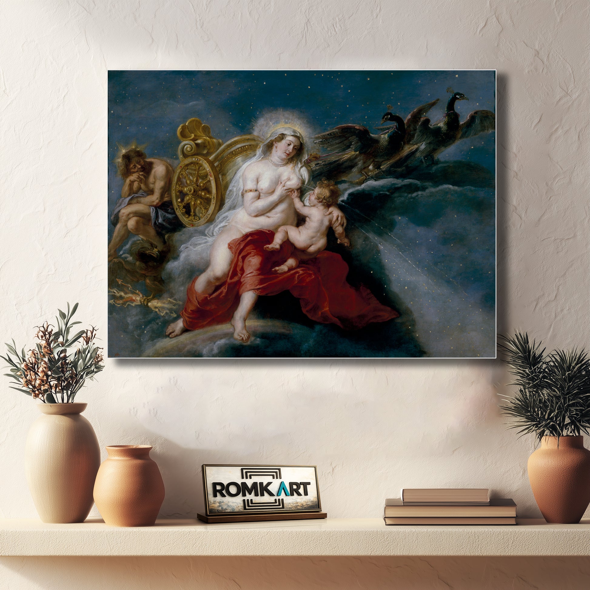 Peter Paul Rubens The Birth Of The Milky Way 1637 – Reproduction