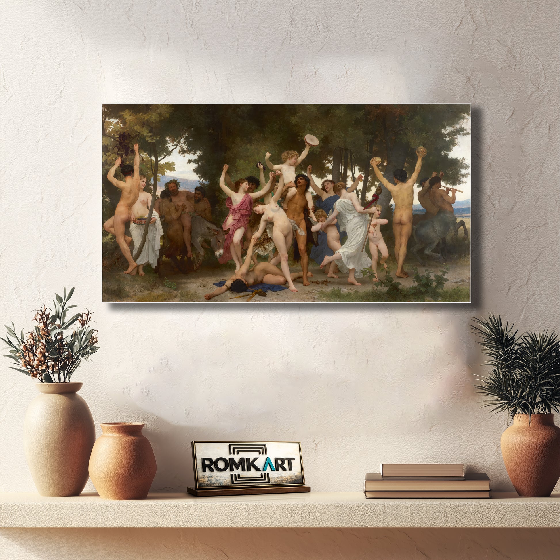 William-adolphe Bouguereau The Youth Of Bacchus 1884 – Reproduction