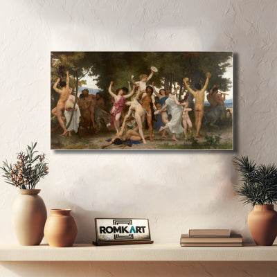 William-adolphe Bouguereau The Youth Of Bacchus 1884 – Reproduction