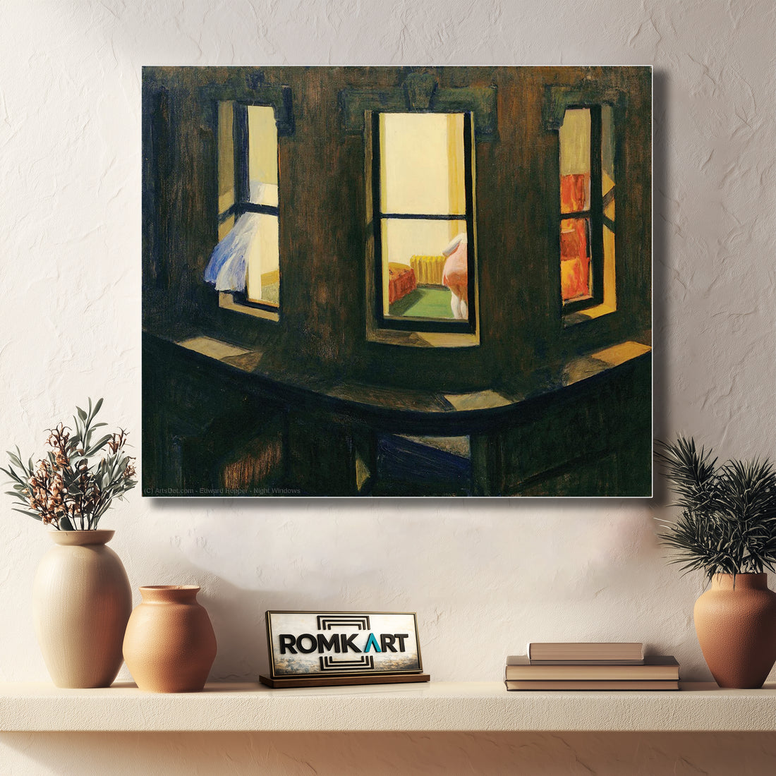 Edward Hopper Night Windows 1928 – Reproduction