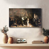 Gustave Courbet The Painter's Studio 1855 – Reproduction