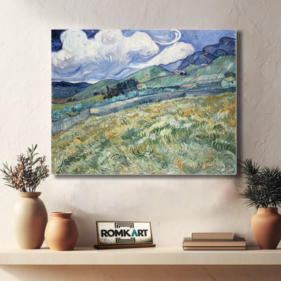 Vincent Van Gogh Landscape From Saint-Remy – Reproduction