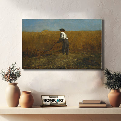 Winslow Homer The Veteran In A New Field 1865 – Reproduction