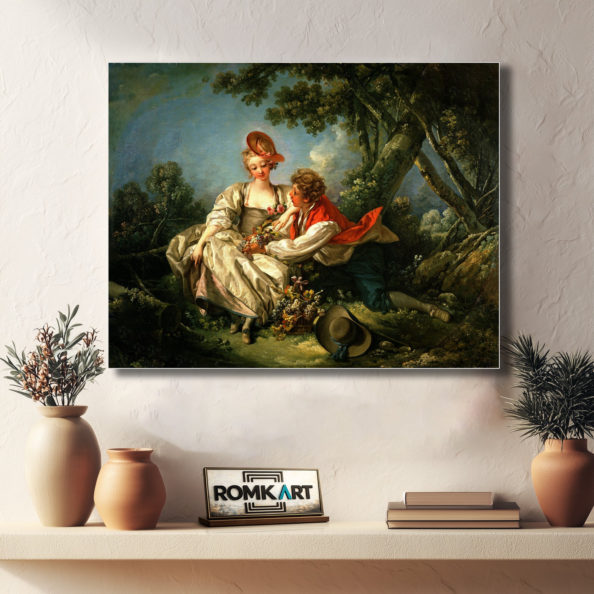 Francois Boucher The Four Seasons Autumn 1755 – Reproduction