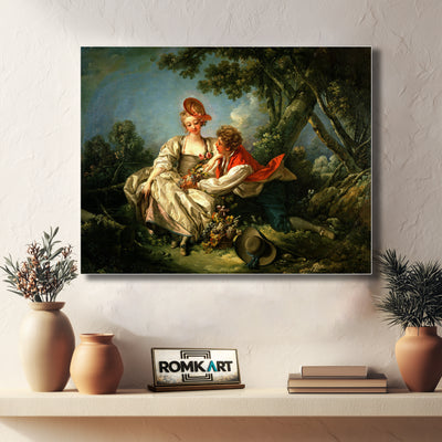 Francois Boucher The Four Seasons Autumn 1755 – Reproduction