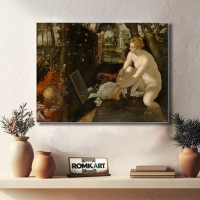 Tintoretto Susanna And The Elders 1555-1556 – Reproduction