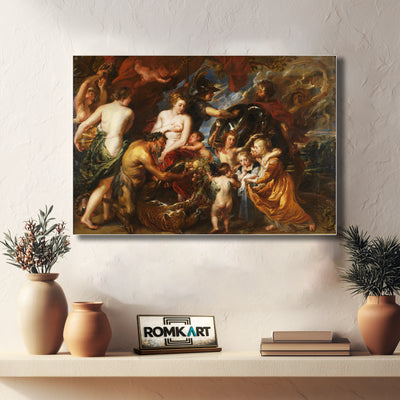 Peter Paul Rubens Minerva Protects Pax From Mars Peace And War 1629 – Reproduction
