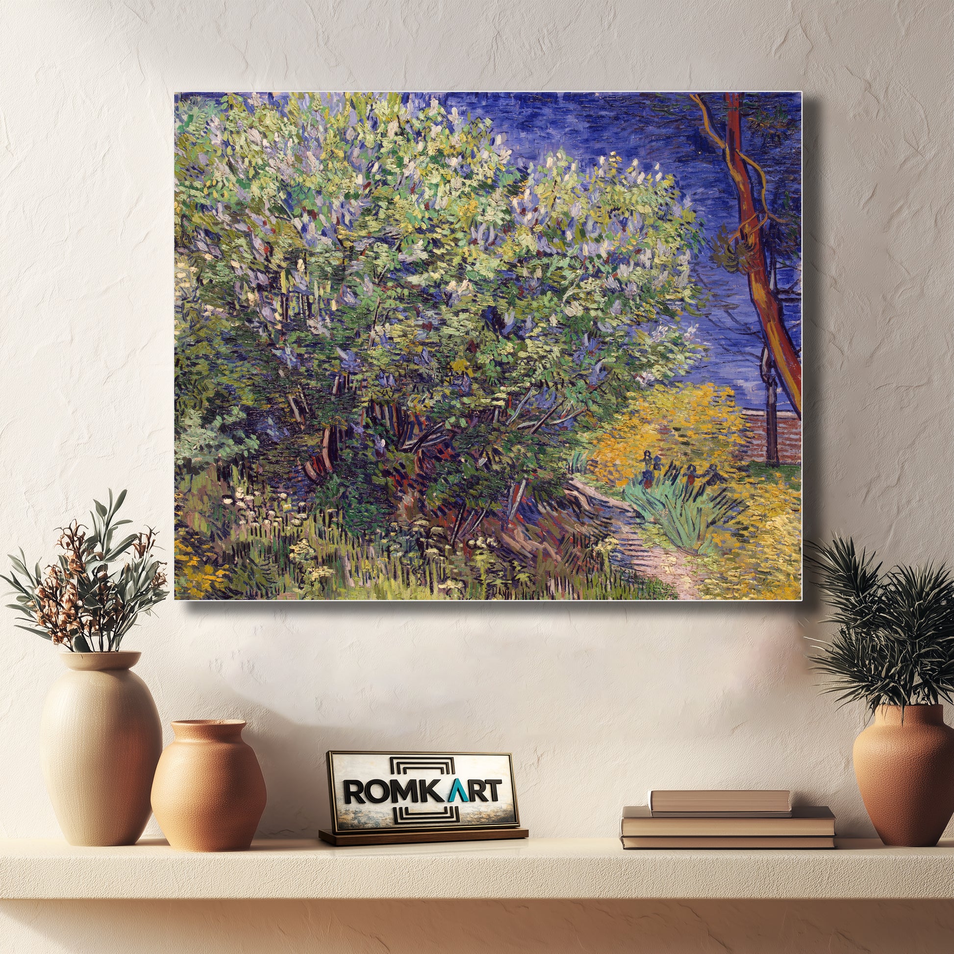 Vincent Van Gogh Lilac Bush 1889 – Reproduction