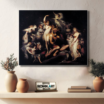 Henry Fuseli Titania And Bottom 1790 – Reproduction
