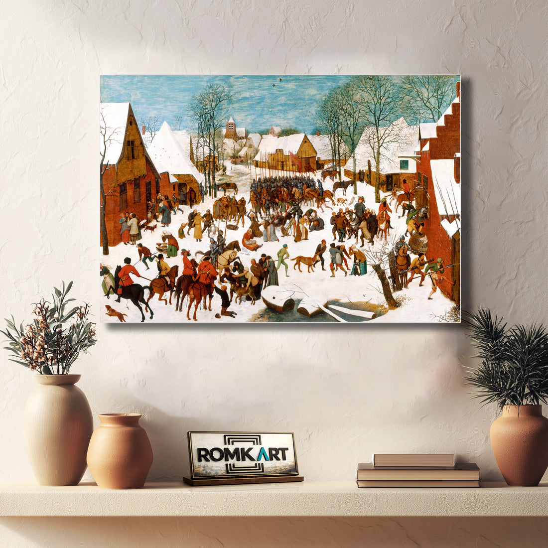 Pieter Bruegel The Elder The Massacre Of The Innocents The Royal Collection – Reproduction