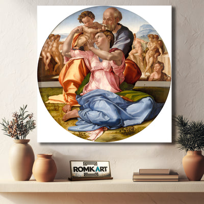 Michelangelo Doni Tondo 1506 – Reproduction