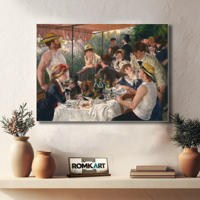 Pierre-auguste Renoir Luncheon Of The Boating Party – Reproduction