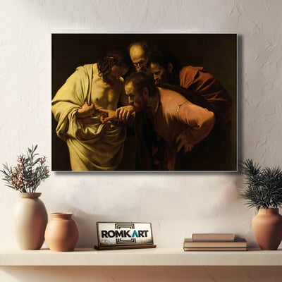 Caravaggio The Incredulity Of Saint Thomas – Reproduction
