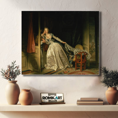 Jean-honor Fragonard The Stolen Kiss 1780 – Reproduction