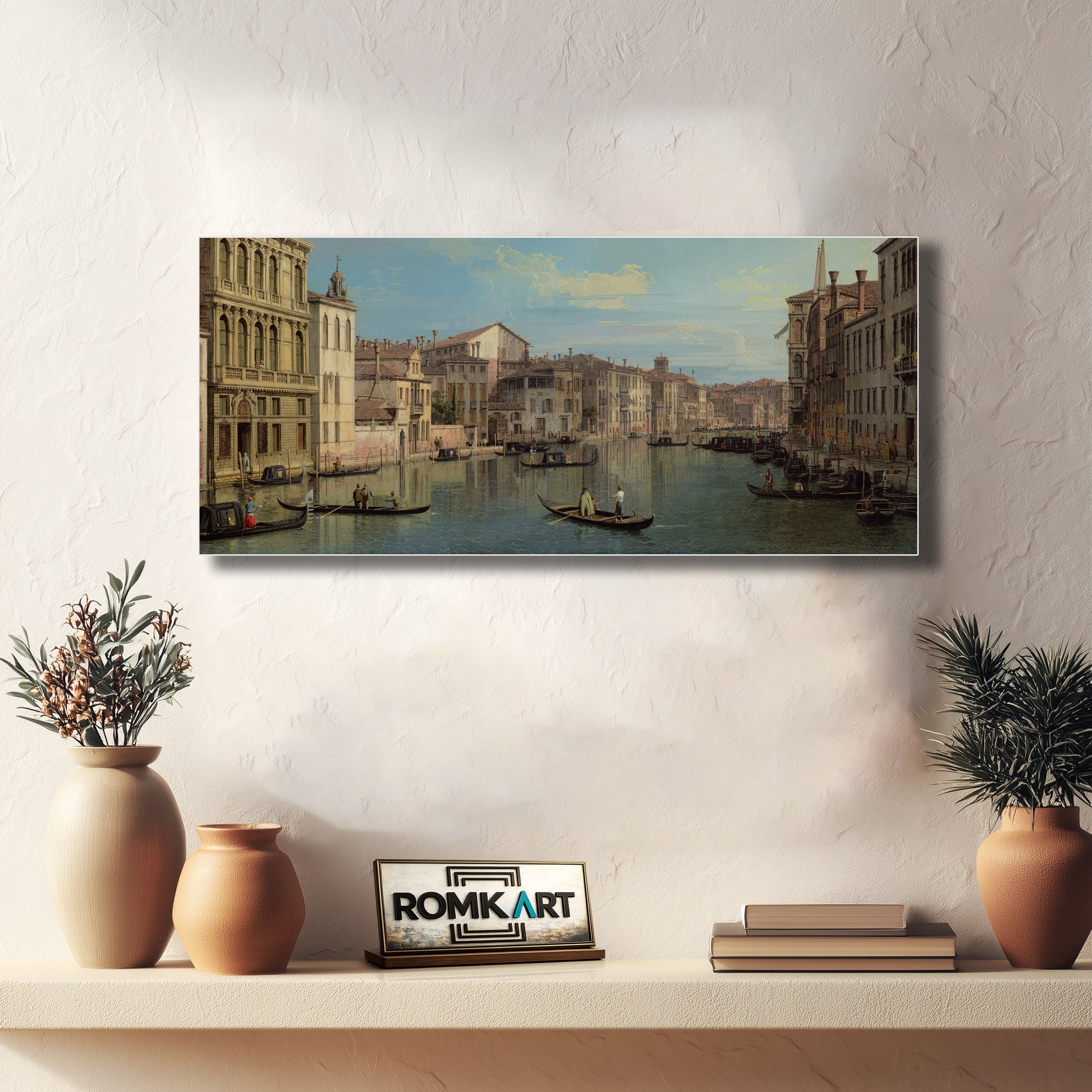 Canaletto The Grand Canal In Venice From Palazzo Flangini To Campo San Marcuola – Reproduction
